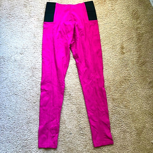 Shinestar hot pink high rise pants size M - Picture 5 of 7